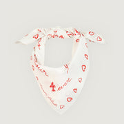Lampue Bandana Je t'aime ivory Maison Labiche