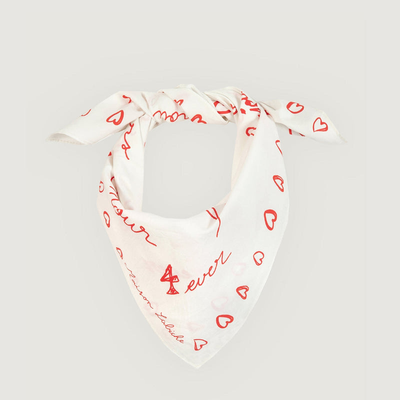 Lampue Bandana Je t'aime ivory Maison Labiche
