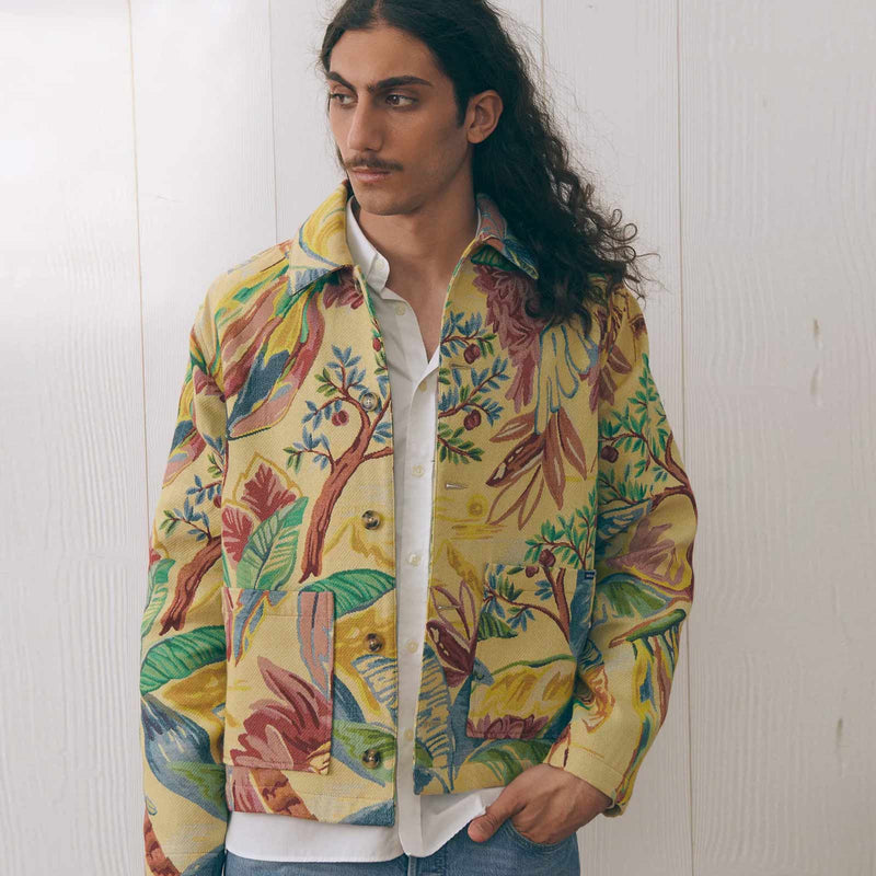 Le Monnier Overshirt palm tree jacq Maison Labiche