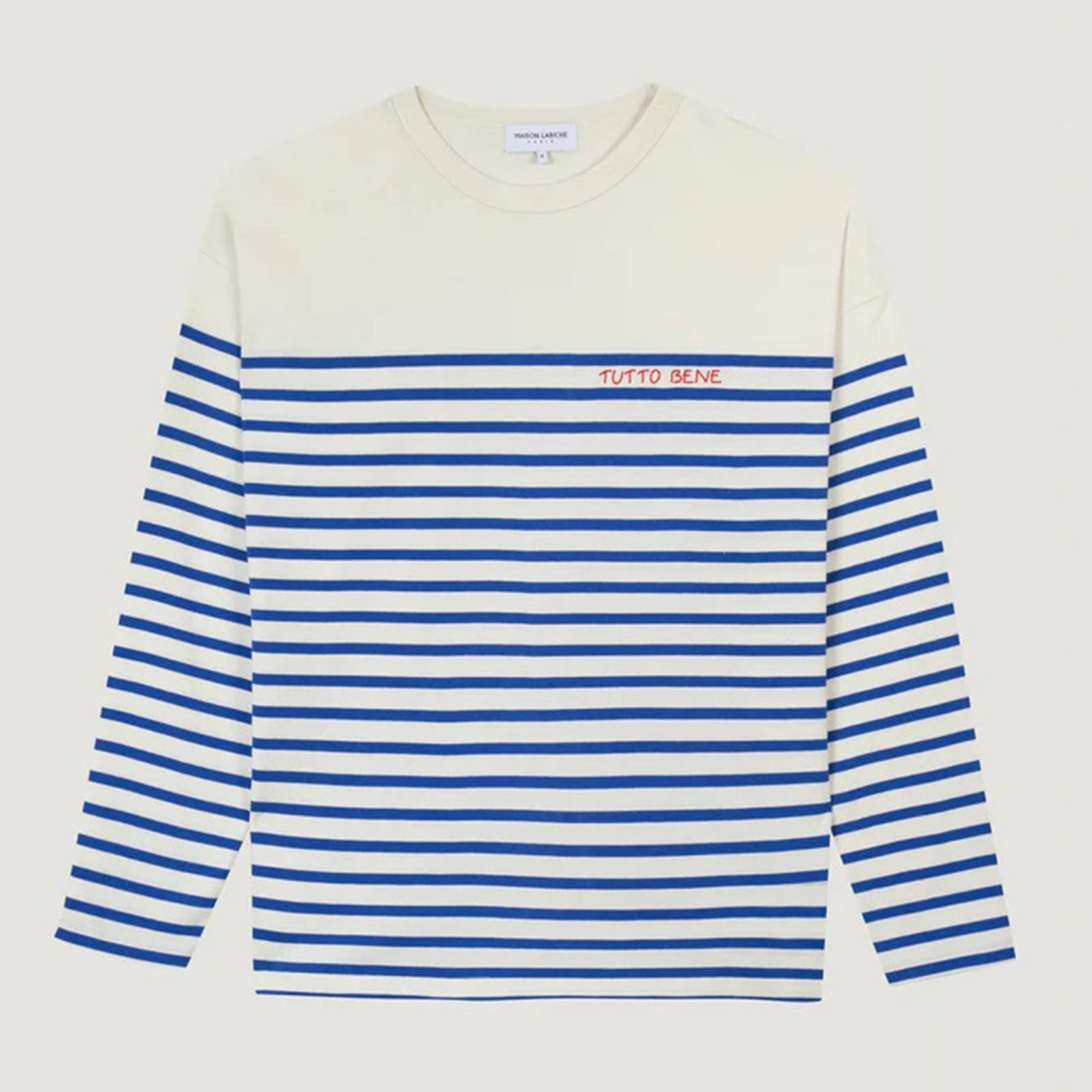 Montpar Tutto Bene Pullover ivory/blue