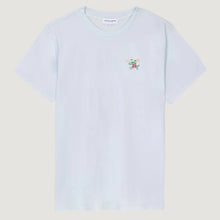 Popincourt Surfing Croco T-Shirt GOTS poplin blue