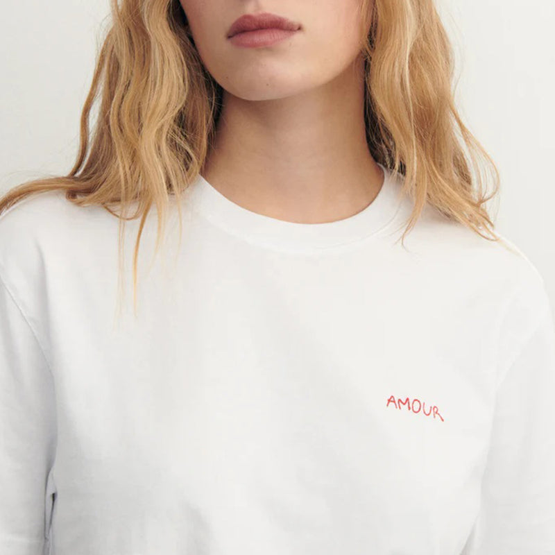 Popincourt T-Shirt Amour white