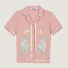 Souchier Parrots Blouse english pink Maison Labiche