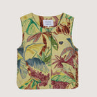 Valhubert Sleeveless Jacket palm tree jacquard Maison Labiche