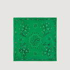 Boulnois Clover Hope Silk Scarf jungle green Maison Labiche