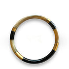 Buffle Horn Bracelet mc noir C24 Maison Kizo