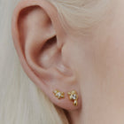 Iris Stud gold Maria Black