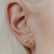Iris Stud gold Maria Black