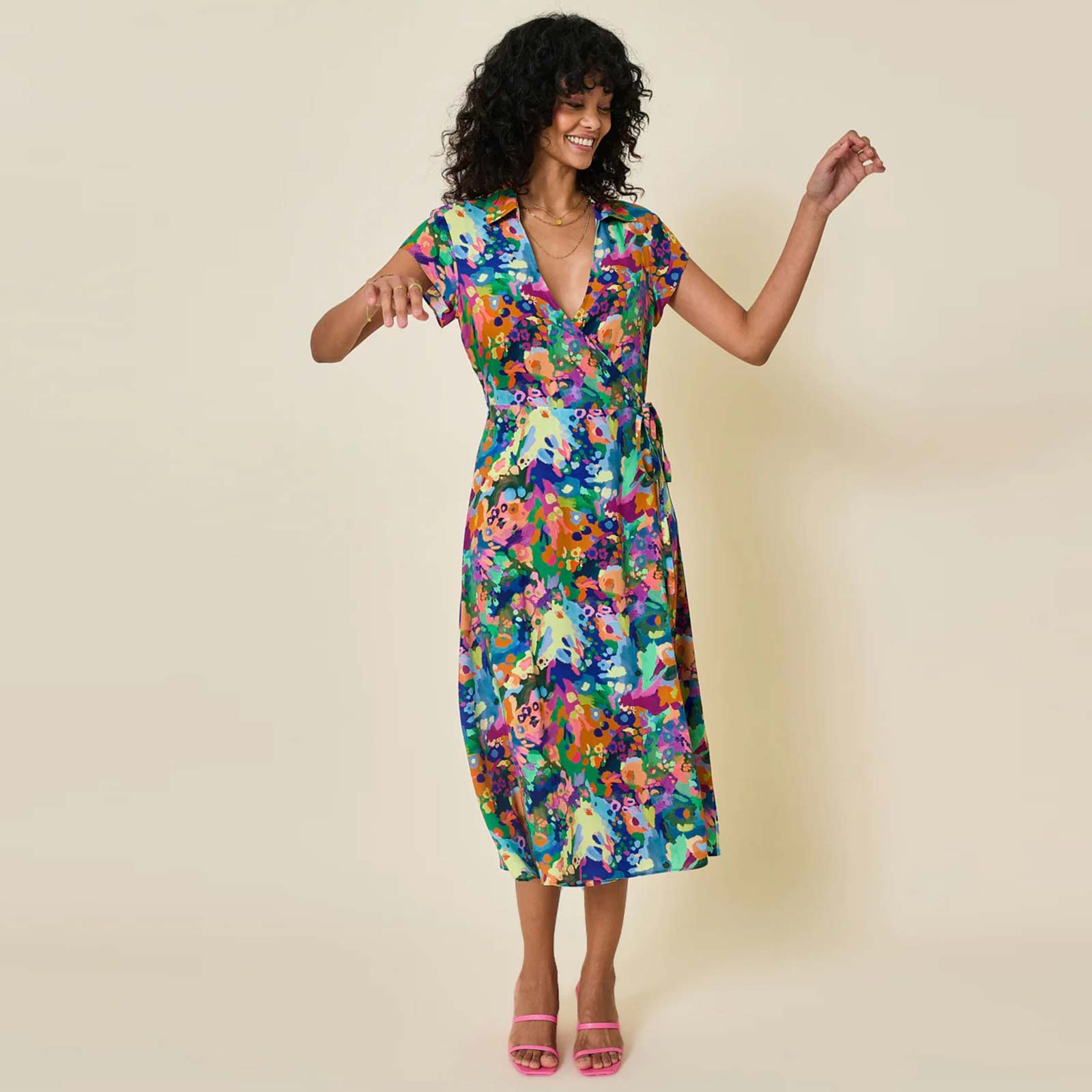 Aviva Dress floraison