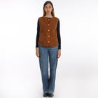 Geoffroy Vest pecan