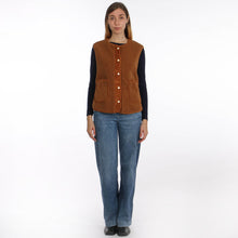 Geoffroy Vest pecan