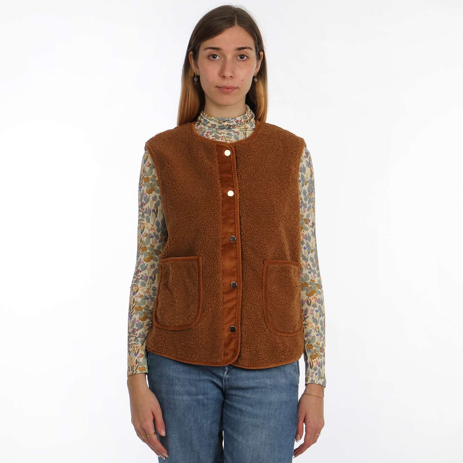 Geoffroy Vest pecan