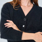 Gustavia Cardigan charbon