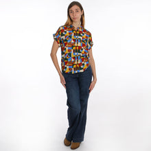 Helene Blouse patchwork