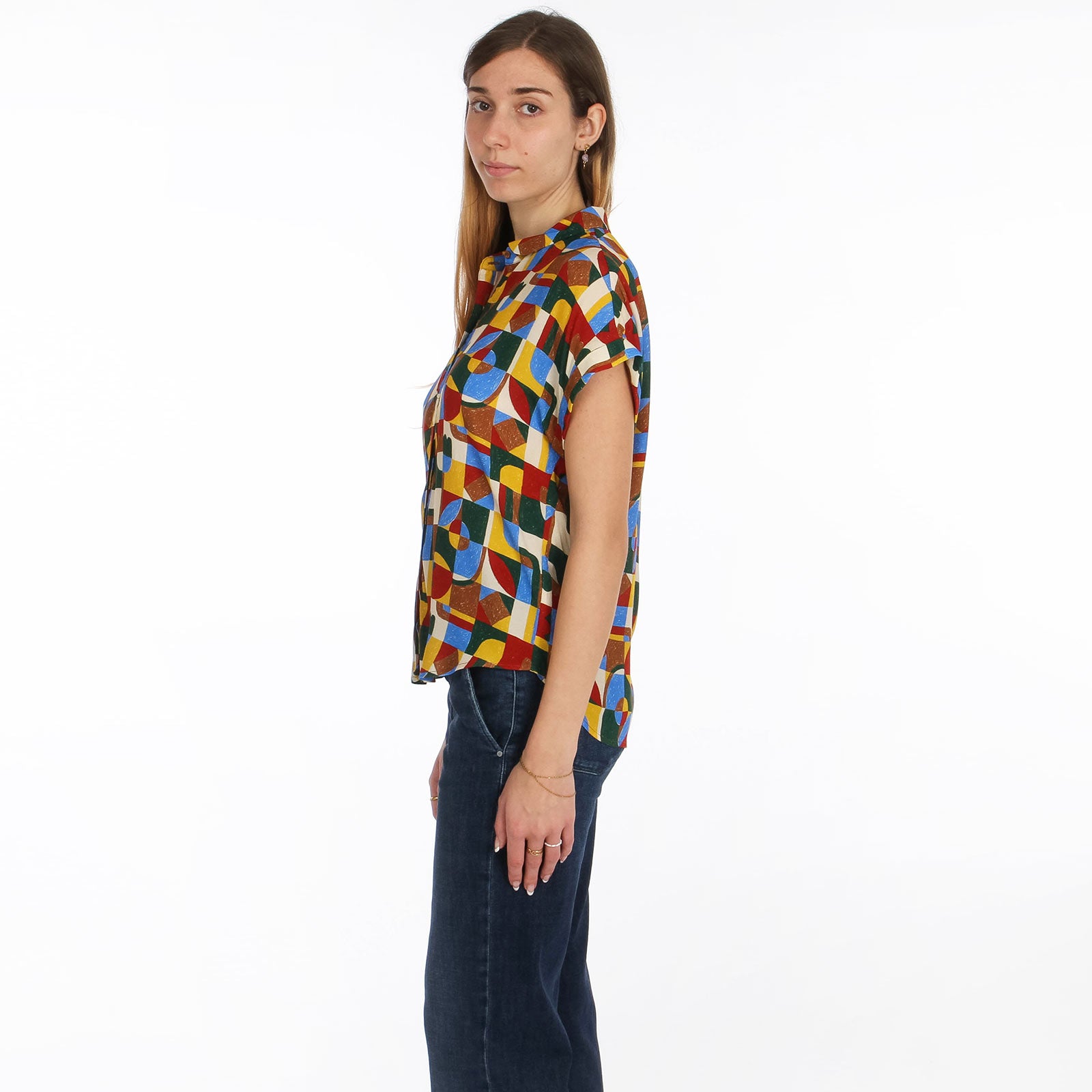 Helene Blouse patchwork