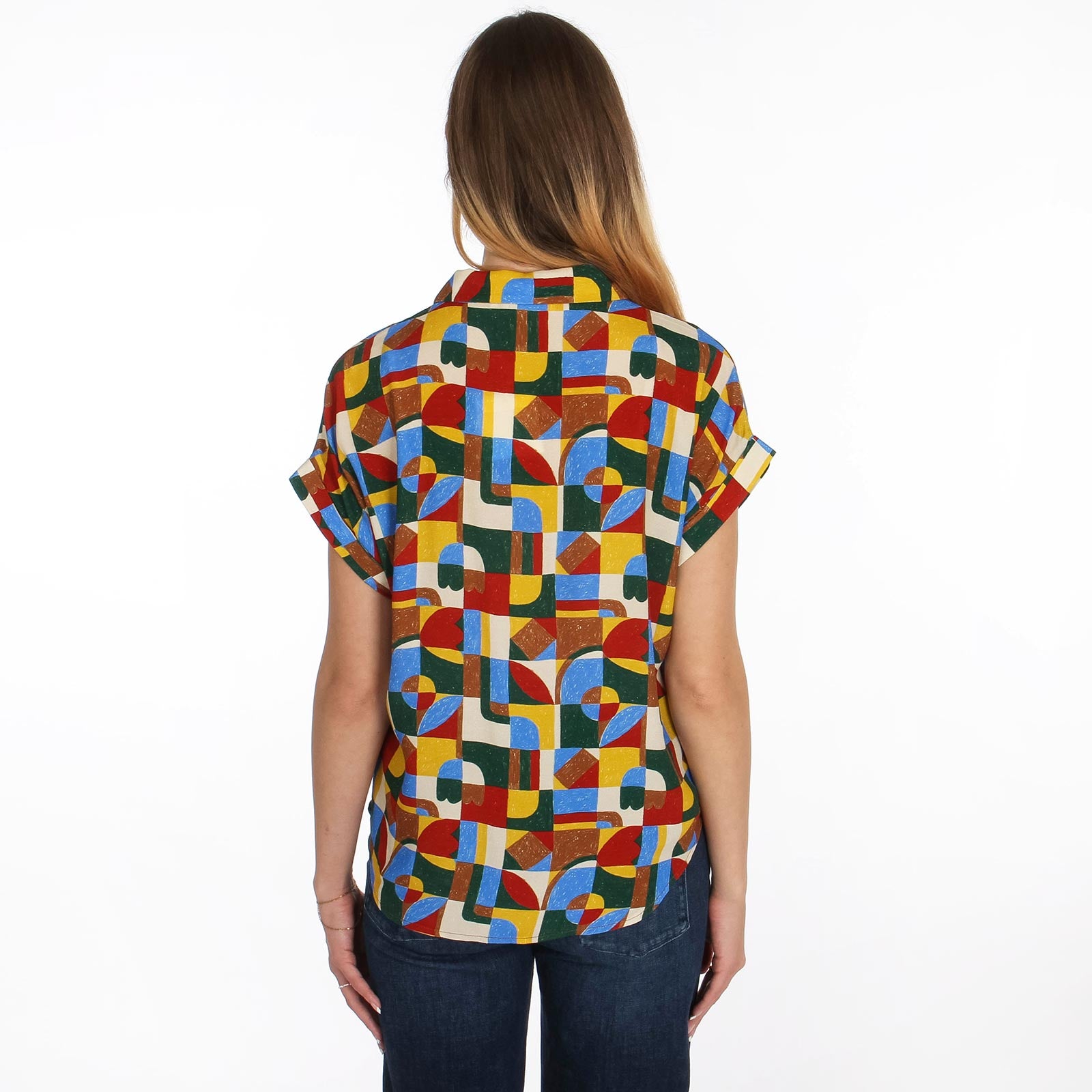 Helene Blouse patchwork