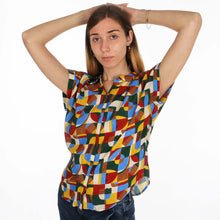 Helene Blouse patchwork