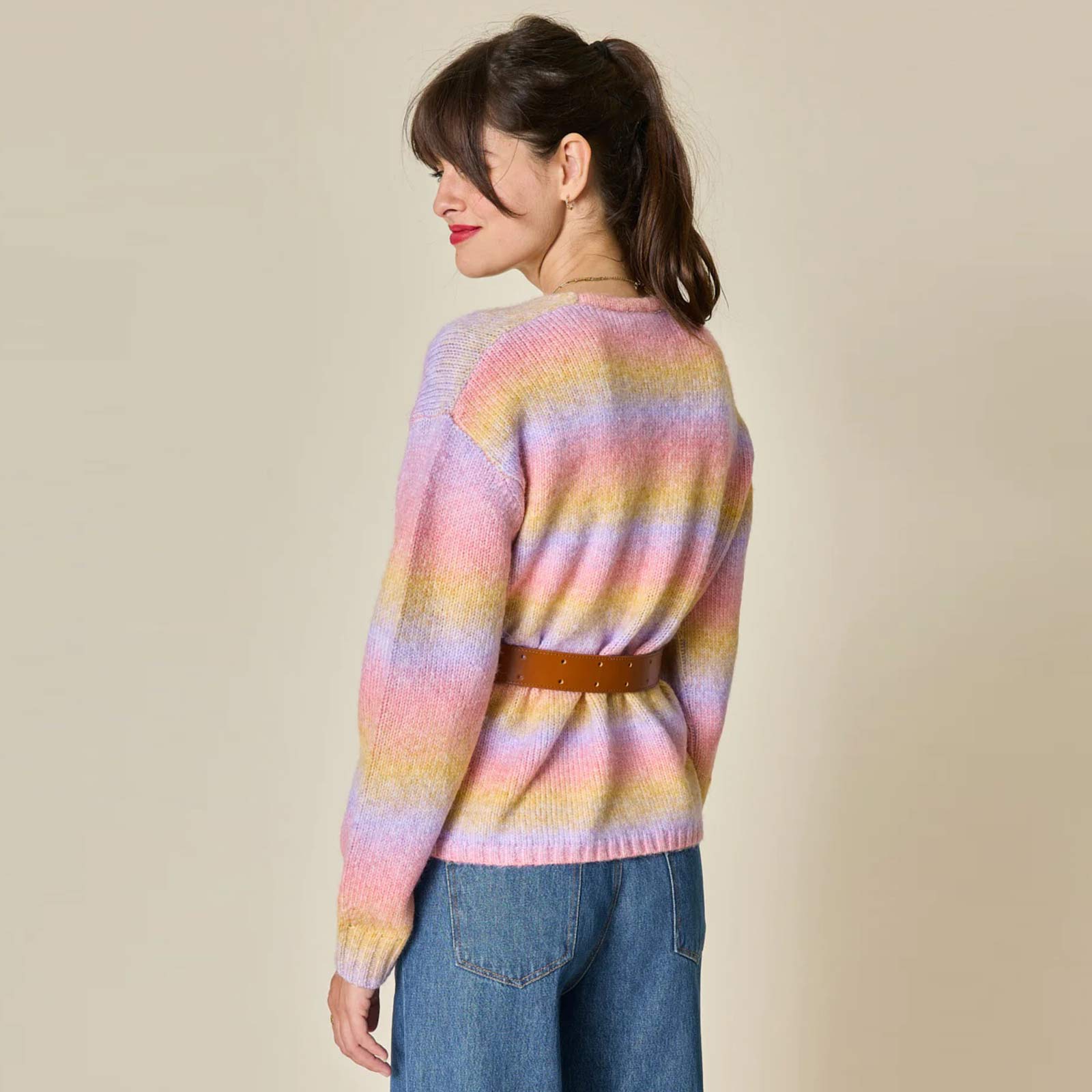 Nestor Cardigan tie&dye