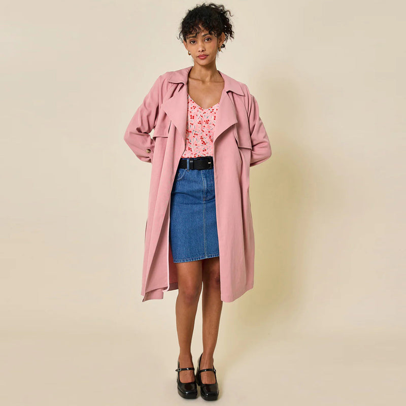 Trench Alix Coat macaron