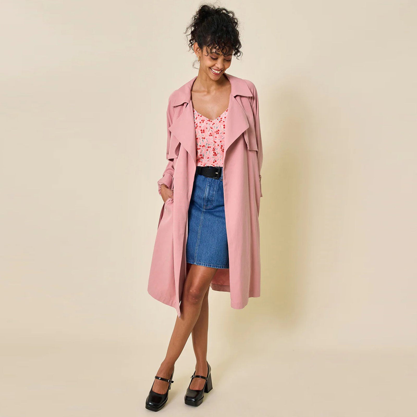 Trench Alix Coat macaron