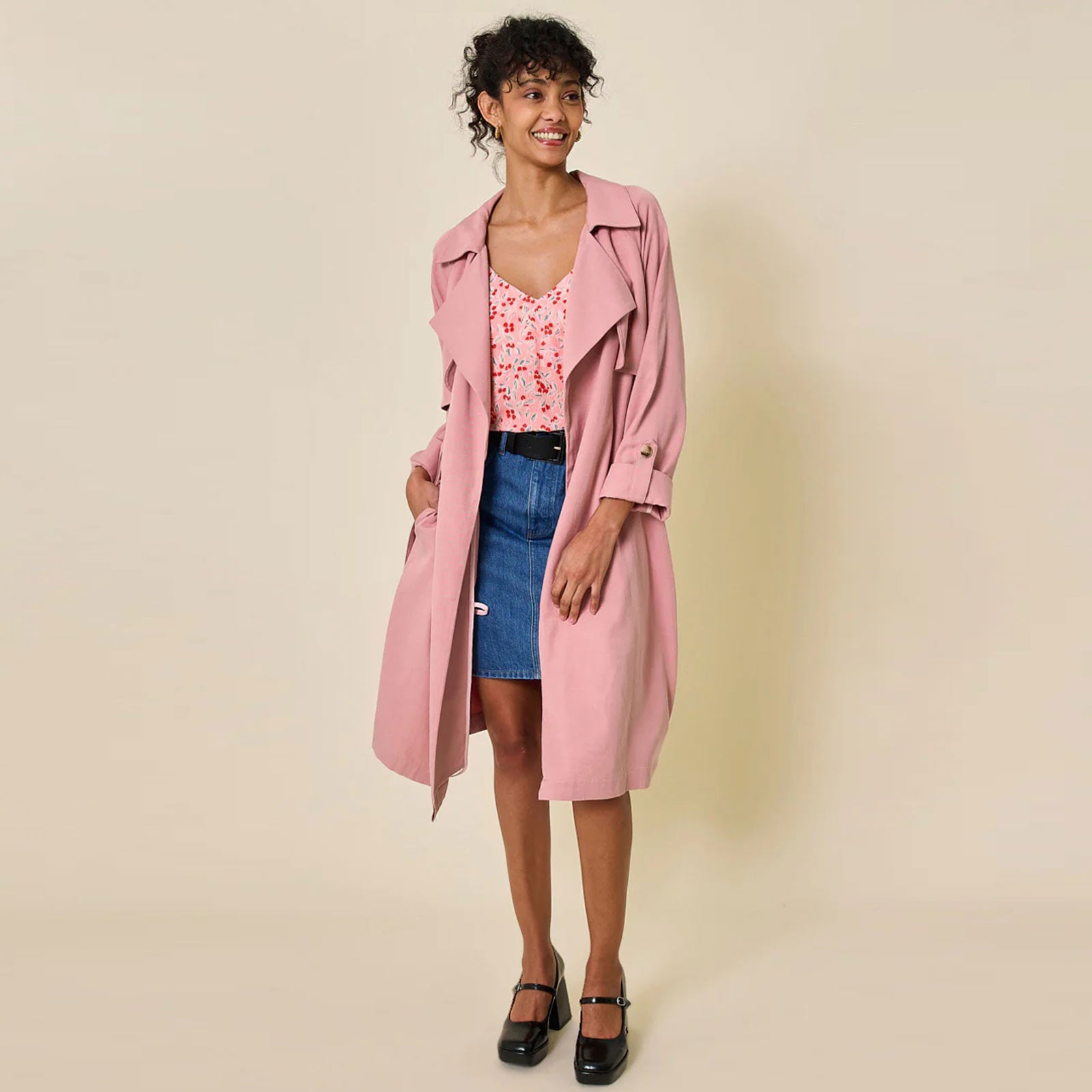 Trench Alix Coat macaron