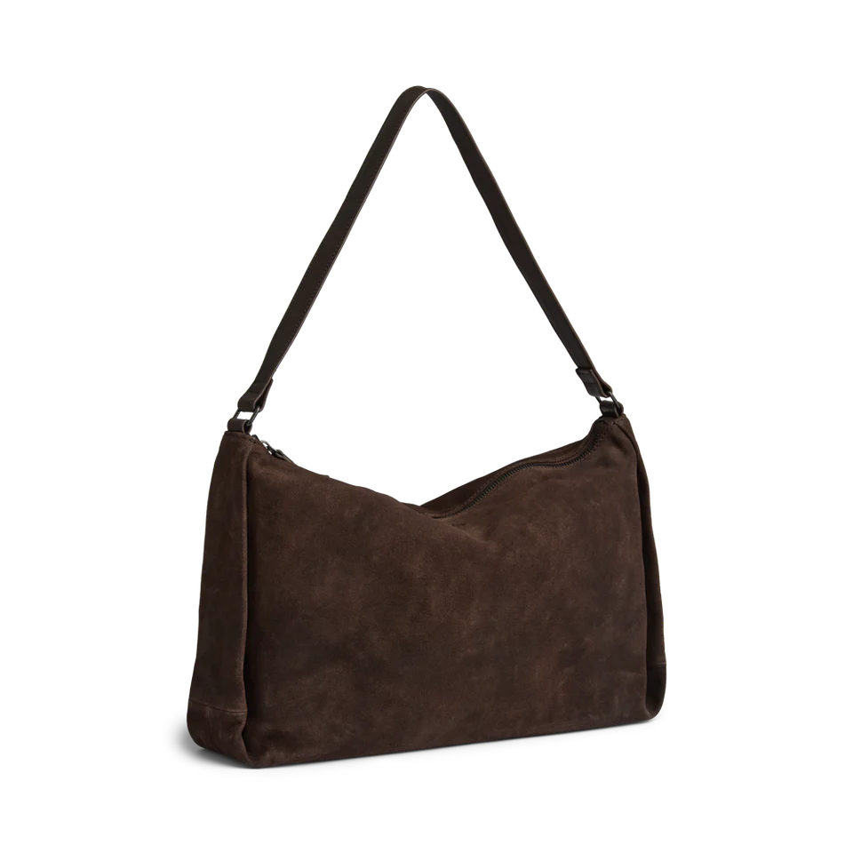 ClaudiaMBG Suede Bag dark brown Markberg Denmark
