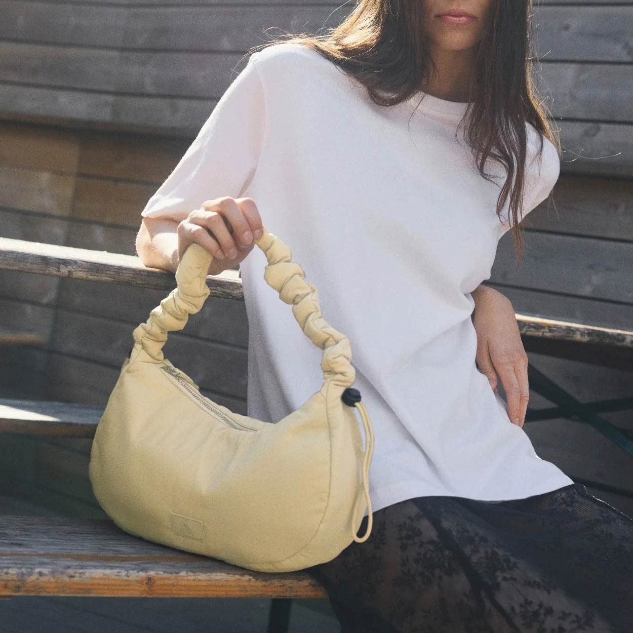 CraveMBG Recycled Bag transparent yellow
