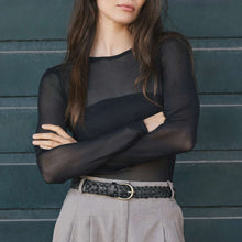 HarlynMBG Braided Belt black