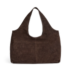 LaurineMBG Suede Shopper dark brown Markberg Denmark