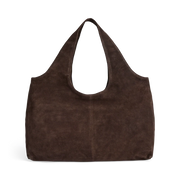 LaurineMBG Suede Shopper dark brown Markberg Denmark