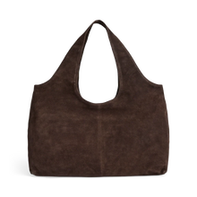 LaurineMBG Suede Shopper dark brown Markberg Denmark