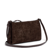 MarciMBG Suede Crossbody Bag dark brown Markberg Denmark