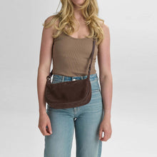Mini MuseMBG Bag Suede dark brown Markberg Denmark