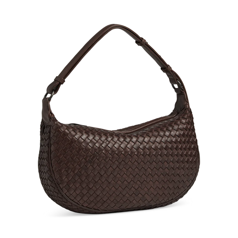 MuseMBG Suede Weave Bag dark brown Markberg Denmark