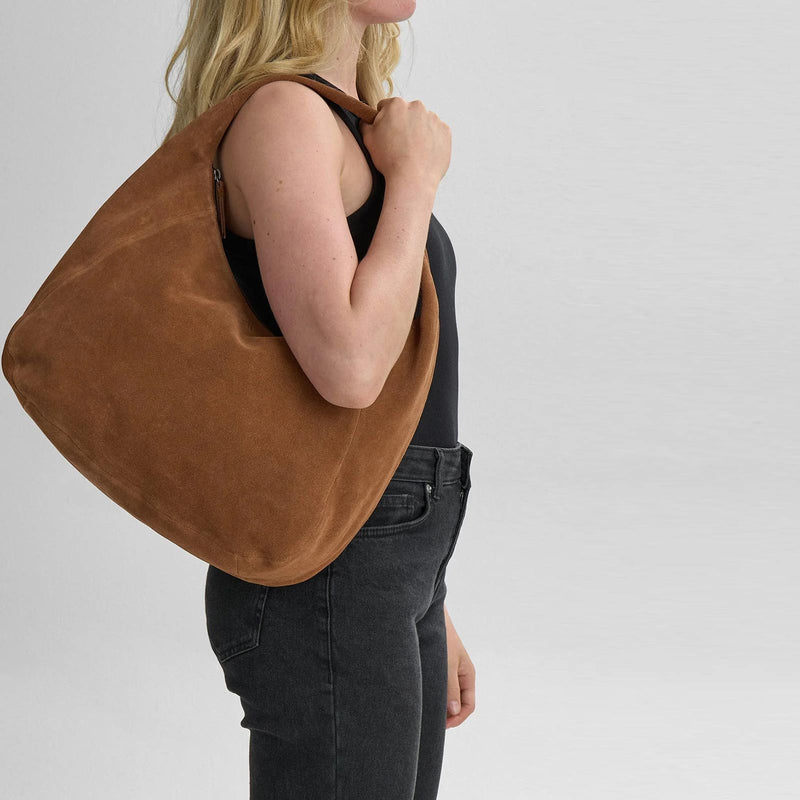 SamaraMBG Bag Suede chestnut Markberg Denmark