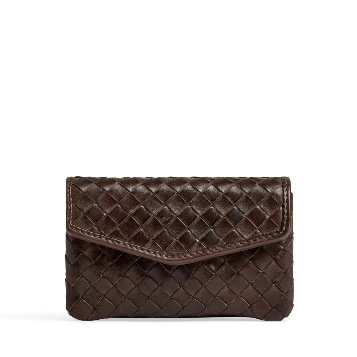 FaithMBG Coin Purse Weave dark brown Markberg Denmark
