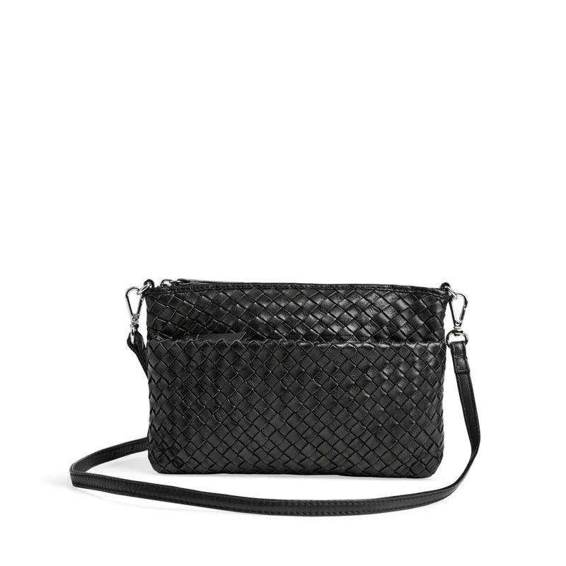 KarimaMBG Crossbody Bag Weave black Markberg Denmark