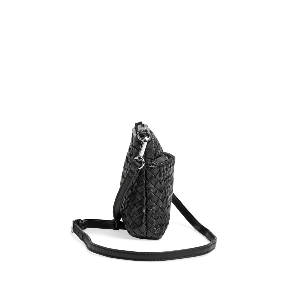 KarimaMBG Crossbody Bag Weave black Markberg Denmark