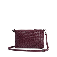 KarimaMBG Crossbody Bag Weave burgundy Markberg Denmark