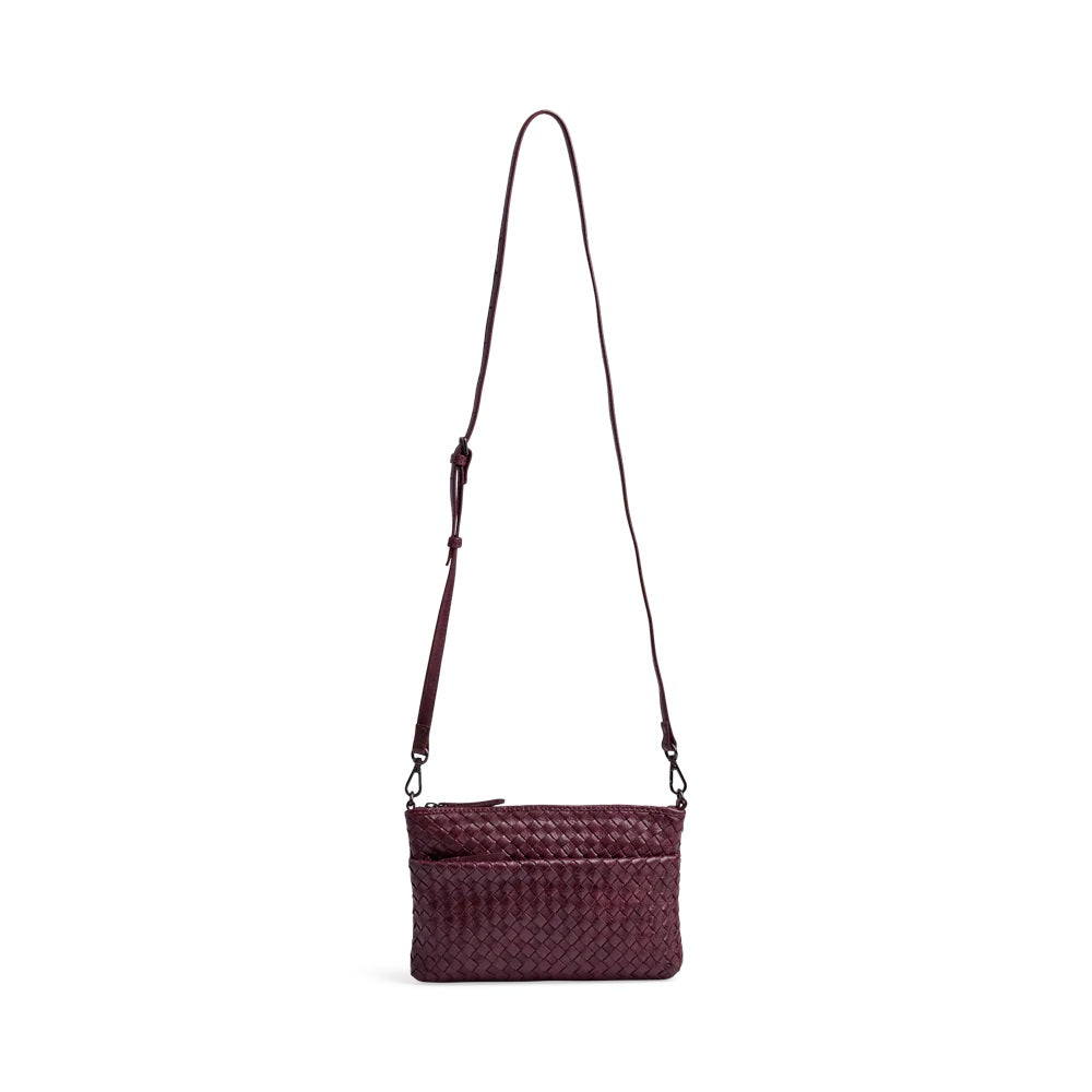KarimaMBG Crossbody Bag Weave burgundy Markberg Denmark