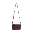 KarimaMBG Crossbody Bag Weave burgundy Markberg Denmark