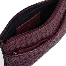 KarimaMBG Crossbody Bag Weave burgundy Markberg Denmark