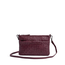 KarimaMBG Crossbody Bag Weave burgundy Markberg Denmark