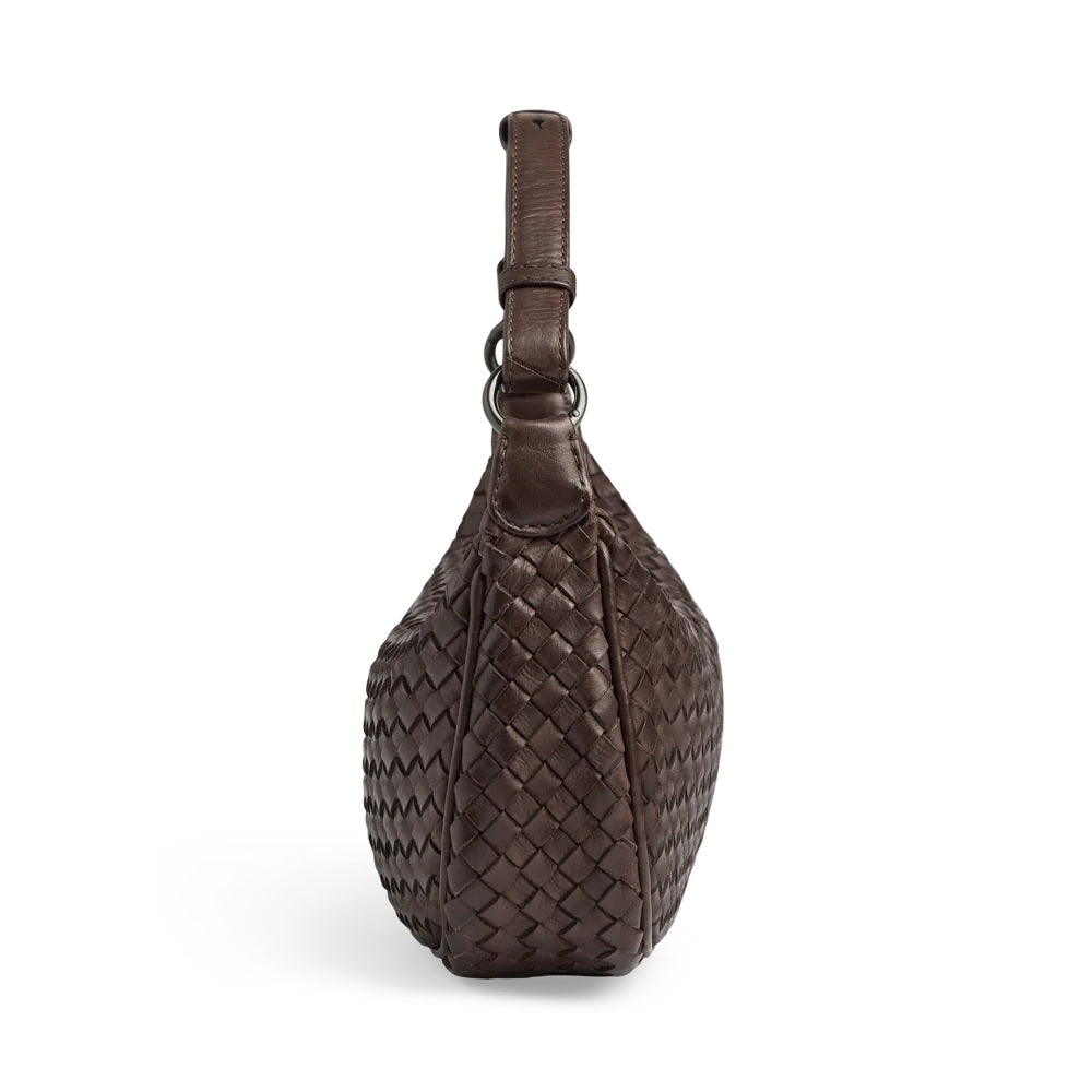 Mini MuseMBG Bag Weave dark brown Markberg Denmark