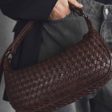 Mini MuseMBG Bag Weave dark brown Markberg Denmark