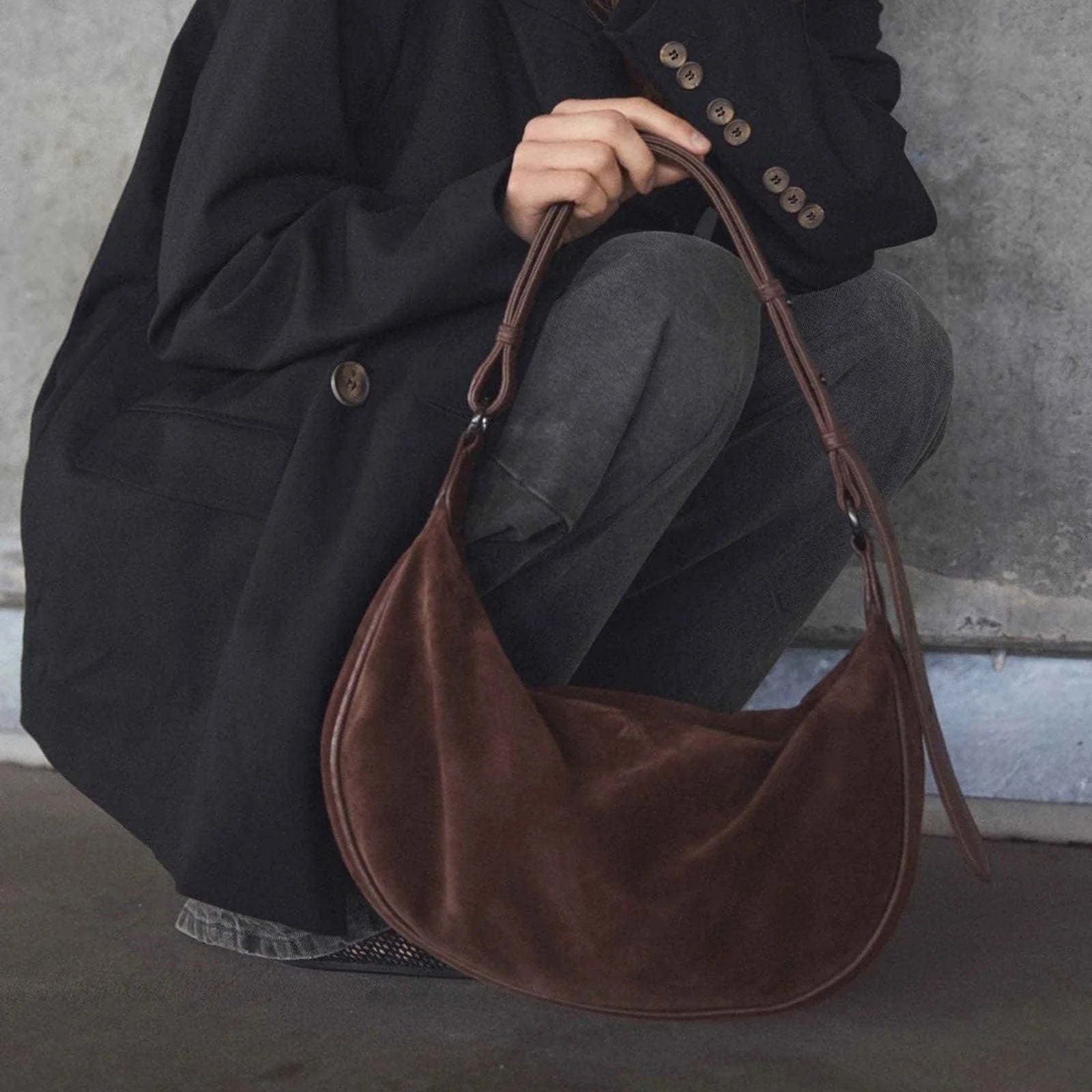 MuseMBG Bag Suede dark brown Markberg Denmark