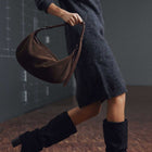 MuseMBG Bag Suede dark brown Markberg Denmark