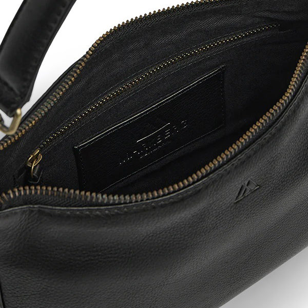 RemonaMBG Crossbody Bag Soft Vintage black w/br. gold Markberg Denmark