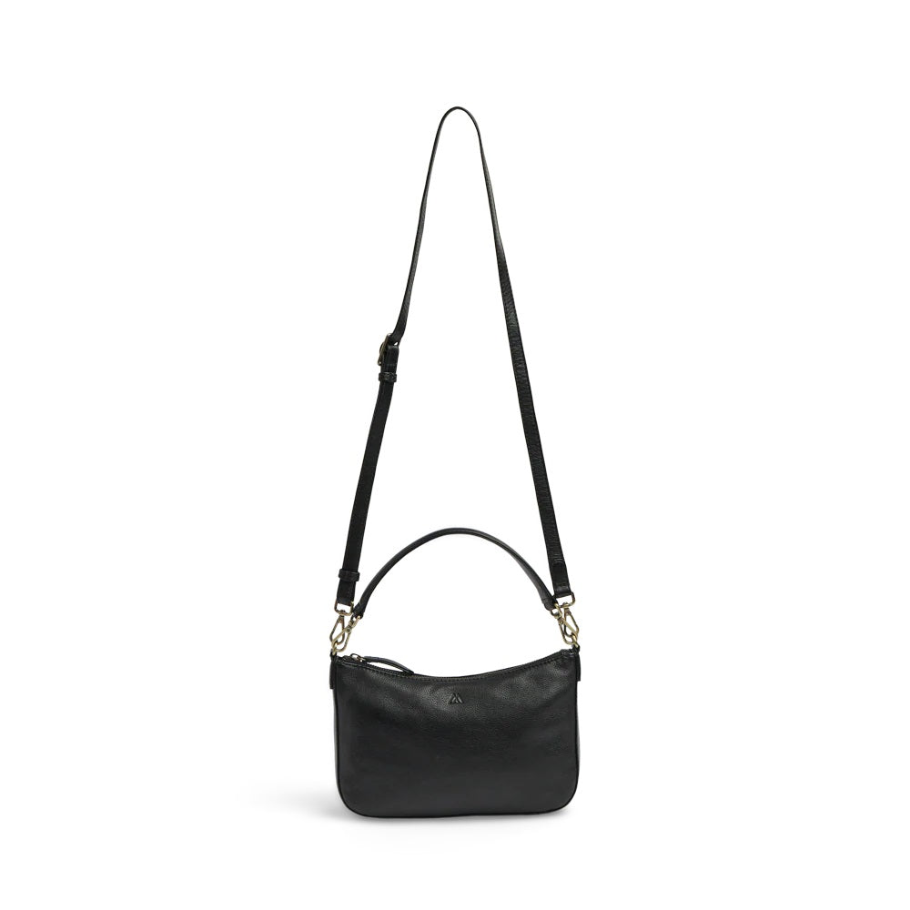 RemonaMBG Crossbody Bag Soft Vintage black w/br. gold Markberg Denmark