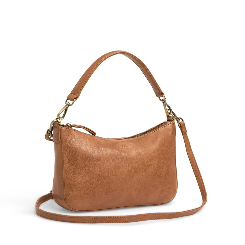 RemonaMBG Crossbody Bag Soft Vintage cognac w/br. gold Markberg Denmark